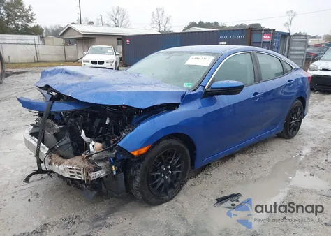 2016 Honda Civic Lx из США, поврежденный, VIN 19XFC2F52GE241897